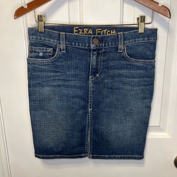Ezra Fitch Denim Skirt - Picture 1 of 4